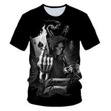 Load image into Gallery viewer, Skull Beauty Rock Cool 3D t shirt