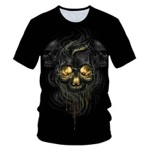 Load image into Gallery viewer, Skull Beauty Rock Cool 3D t shirt