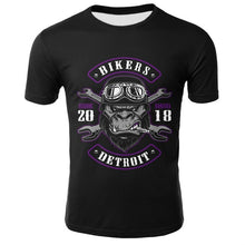 Load image into Gallery viewer, Skull T Shirt Men Black Tshirt
