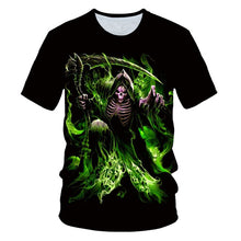 Load image into Gallery viewer, Skull Beauty Rock Cool 3D t shirt
