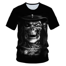 Load image into Gallery viewer, Skull Beauty Rock Cool 3D t shirt
