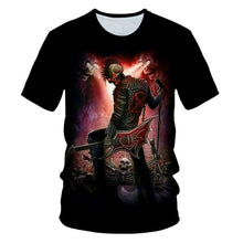 Load image into Gallery viewer, Skull Beauty Rock Cool 3D t shirt
