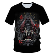 Load image into Gallery viewer, Skull Beauty Rock Cool 3D t shirt
