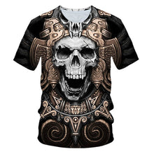 Load image into Gallery viewer, Skull Beauty Rock Cool 3D t shirt
