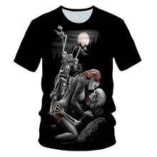 Load image into Gallery viewer, Skull Beauty Rock Cool 3D t shirt
